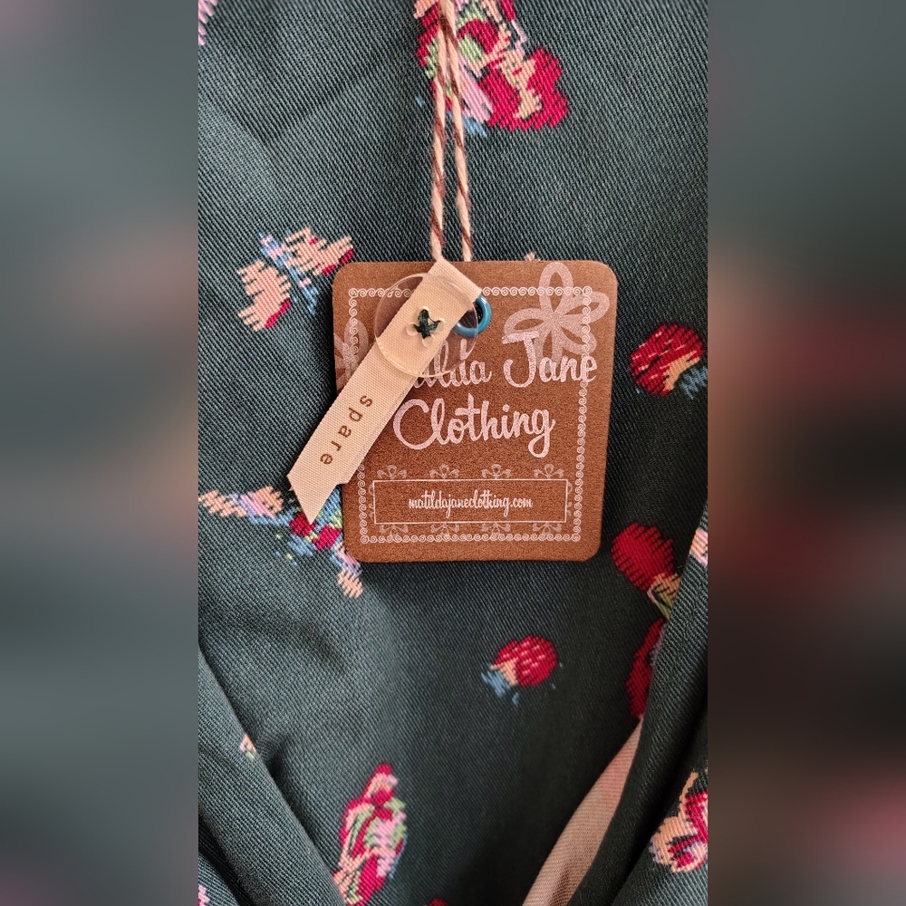 Matilda Jane Green Pant Jumpsuit - Picture 4 of 15